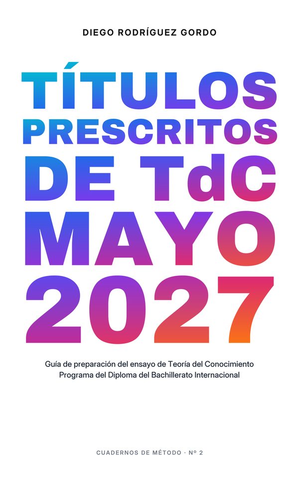 Portada de «Títulos prescritos de TdC · mayo 2027»